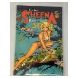 Sheena 3D #1 Queen Of The Jungle Dave Stevens Cover Blackthorne Comics With 3D Glasses (Bagged & Carded)