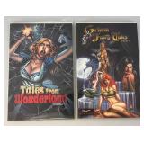 Misc. Comics & Graphic Novels  Including  Return To Wonderland And More (Bagged And Carded)