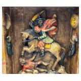 Est. $100.00 - $350.00 Vintage Peruvian Wooden Retablo/Alter Box