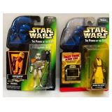 1997 STAR WARS "Power Of The Force" Action Figures (New Old Stock) Some Bubbles Yellowed