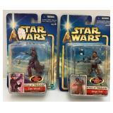 STAR WARS "Power Of The Force" & "Attack Of The Clones" Action Figures (New Old Stock)