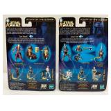 STAR WARS "Power Of The Force" & "Attack Of The Clones" Action Figures (New Old Stock)