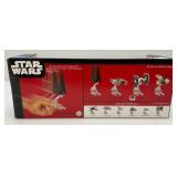 Misc. STAR WARS HotWheels Villain Starship [ 4-Pack & Blast Attasck X-Wing Fighter (NIB) (New In Pack)