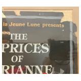 Antique Framed Behind Glass 29 3/8" x 40 3/4" Early 1900