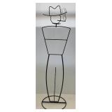 5ft Tall Metal Marlboro Man Sculpture Ashtray Plant Stand