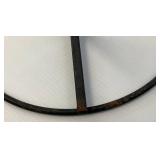 5ft Tall Metal Marlboro Man Sculpture Ashtray Plant Stand