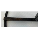 5ft Tall Metal Marlboro Man Sculpture Ashtray Plant Stand