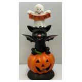 27 3/4" Halloween Light Up Figurine (One wing well repaired)