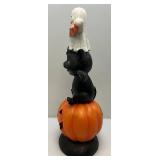 27 3/4" Halloween Light Up Figurine (One wing well repaired)