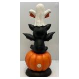 27 3/4" Halloween Light Up Figurine (One wing well repaired)