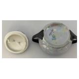 (RARE) Vintage Tea & Coffee Set German China Iridescent Stamped RS Prussia