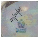 (RARE) Vintage Tea & Coffee Set German China Iridescent Stamped RS Prussia