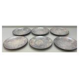 (RARE) Vintage Tea & Coffee Set German China Iridescent Stamped RS Prussia