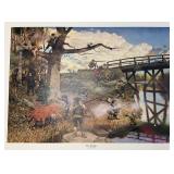 1974-75 John Falter 3M Company Print Set (6) Prints