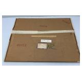 1974-75 John Falter 3M Company Print Set (6) Prints