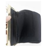 Vintage Floral Needlepoint Purse with Chain Handle