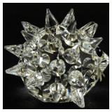Swarovski Crystal Hedgehog Figurine with Spiked Detailing