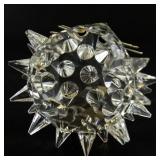 Swarovski Crystal Hedgehog Figurine with Spiked Detailing