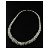 Graduated Opal Bead Necklace with 14K Gold Clasp