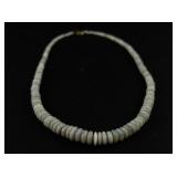 Graduated Opal Bead Necklace with 14K Gold Clasp