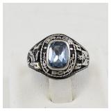 Grace High School Sterling Silver Personalized Class Ring. Size 4.5