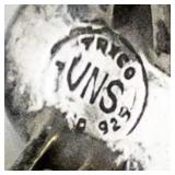 Turquoise Sterling Silver 925 Taxco Ring Size 5