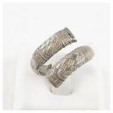 Wallace Sterling Silver Wrap Ring Size 6.5-6.75