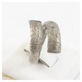 Wallace Sterling Silver Wrap Ring Size 6.5-6.75