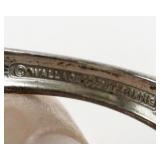 Wallace Sterling Silver Wrap Ring Size 6.5-6.75