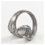 Old Master Sterling Silver Spoon Ring Size 6.5