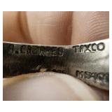 A. Cazares Signed Sterling Silver 925 Wrap Ring. Size 6-7