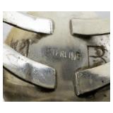 Sterling Silver Agate Ring. Size 6