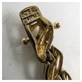 Vermeil San Marco Link Bracelet in Sterling Silver