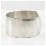 Sterling Silver Wide Cuff Bracelet