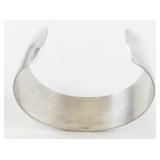 Sterling Silver Wide Cuff Bracelet