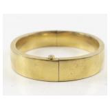 Winard 12K Gold-Filled Hinged Bangle Bracelet