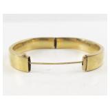 Winard 12K Gold-Filled Hinged Bangle Bracelet