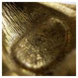 Joan Rivers Gold-Tone Bee Brooch with Green Rhinestones