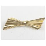 Krementz Gold-Tone Bow Brooch