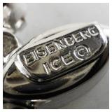 Eisenberg Ice Vintage Rhinestone Floral Brooch Pin