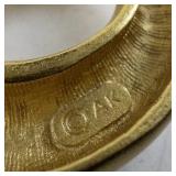 Anne Klein Modernist Gold-Tone Swirl Brooch Pin