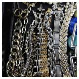 Mixed Vintage and Costume Jewelry Lot with Necklaces, Bracelets, and Earrings