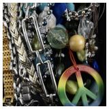 Mixed Vintage and Costume Jewelry Lot with Necklaces, Bracelets, and Earrings