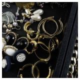 Mixed Vintage and Costume Jewelry Lot with Necklaces, Bracelets, and Earrings