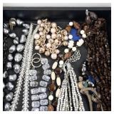 Assorted Costume Jewelry Necklaces and Beads Collection