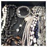 Collection of Assorted Costume Jewelry Necklaces and Bracelets