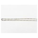 Sterling Silver 925 Figaro Link Necklace