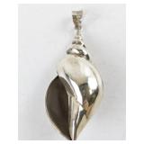 Sterling Silver Shell Pendant (LARGE)