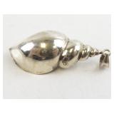 Sterling Silver Shell Pendant (LARGE)