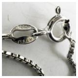 Sterling Silver Amethyst Pendant Necklace